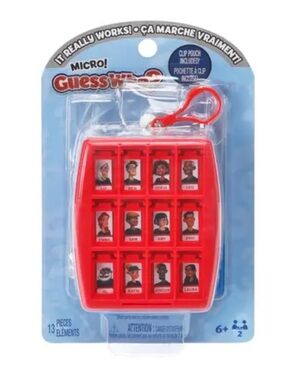 Hasbro Micro Guess Who? Travel Mini Game NIP New Sealed Kids Family Game